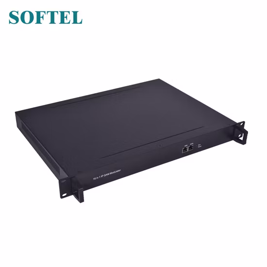 16 in 1 DVB-C Modulator IP Qam Modulator RF CATV Modulator