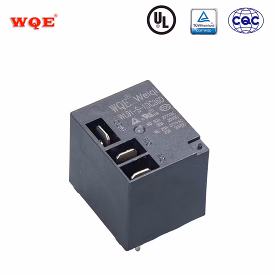 Contatto Dpst di Pin della bobina 2 di UL/CE/TUV 30A 40A 12V nessun relè di potere del PWB per il caricatore di EV